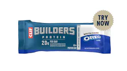 Clif Builders White Fudge Oreo-flavored protein bar Clif Builders White Fudge Oreo-flavored protein bar