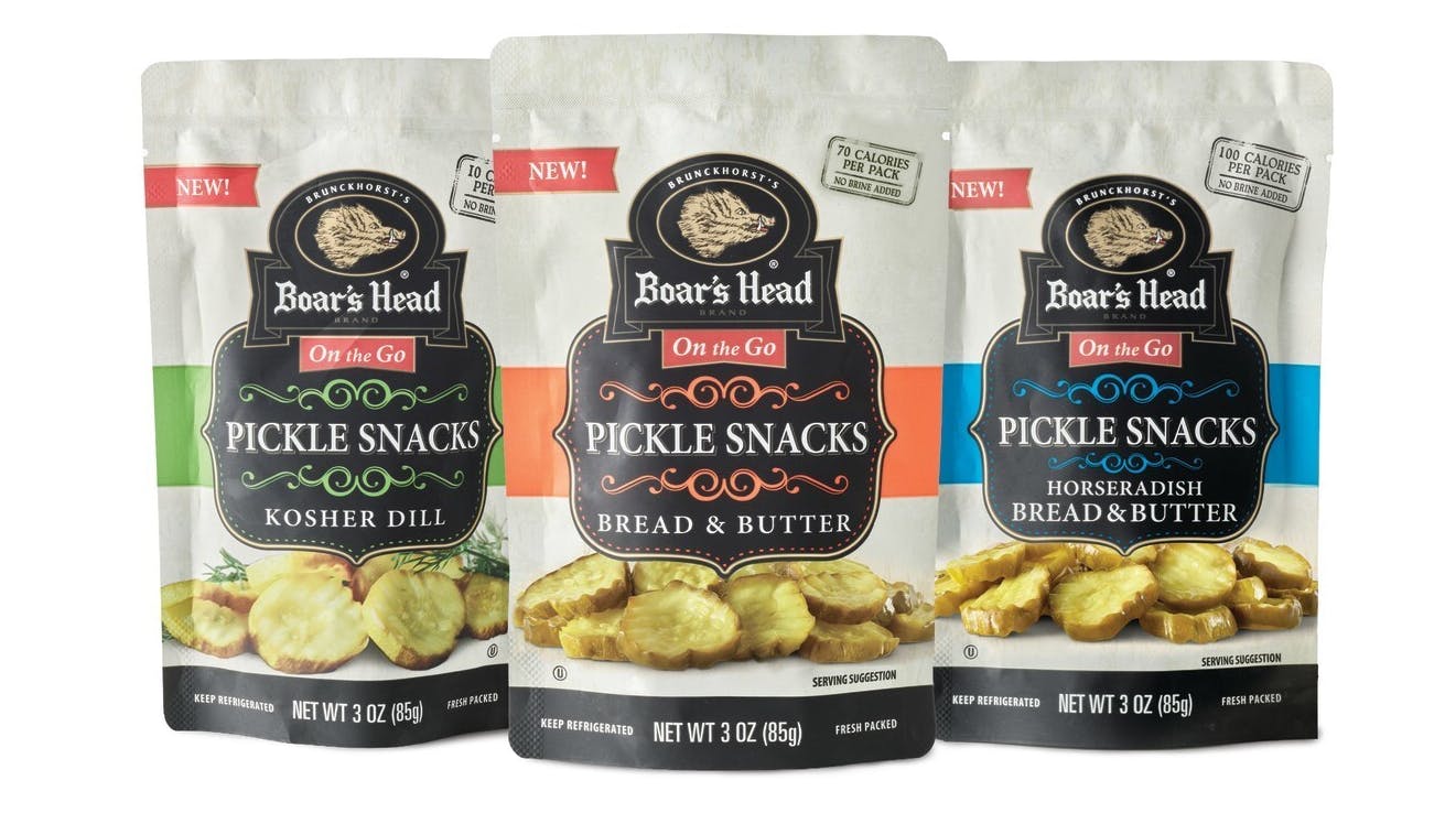 Boars Head Boar's Head pickle pouches for on the go snacking