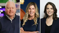 Pat Liebler (left) will lead Aramark Nexus; Heather Hoytink (center) will helm the U.S. operations of The Hershey Company; Abigail Buckwalter (right) will lead Ocean Spray Cranberries Inc.