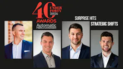 Left to right: Kevin Alves; Chad Jones, Pyramid Technologies Inc.; Dylan Sogor, Five Star Breaktime Solutions; Murphy McCullough, Cantaloupe Inc. Left to right: Kevin Alves; Chad Jones, Pyramid Technologies Inc.; Dylan Sogor, Five Star Breaktime Solutions; Murphy McCullough, Cantaloupe Inc.