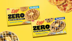 Mars Kellanova Eggo Zero waffles debut in Buttermilk and Blueberry