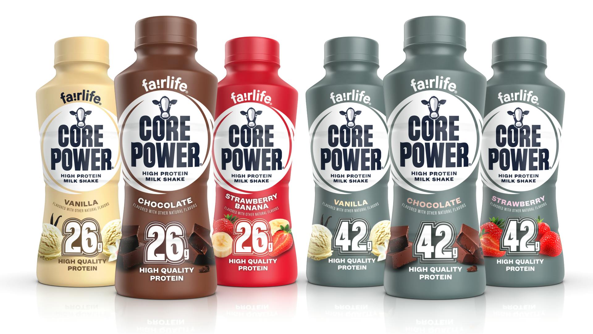 Fairlife protein shakes for vending