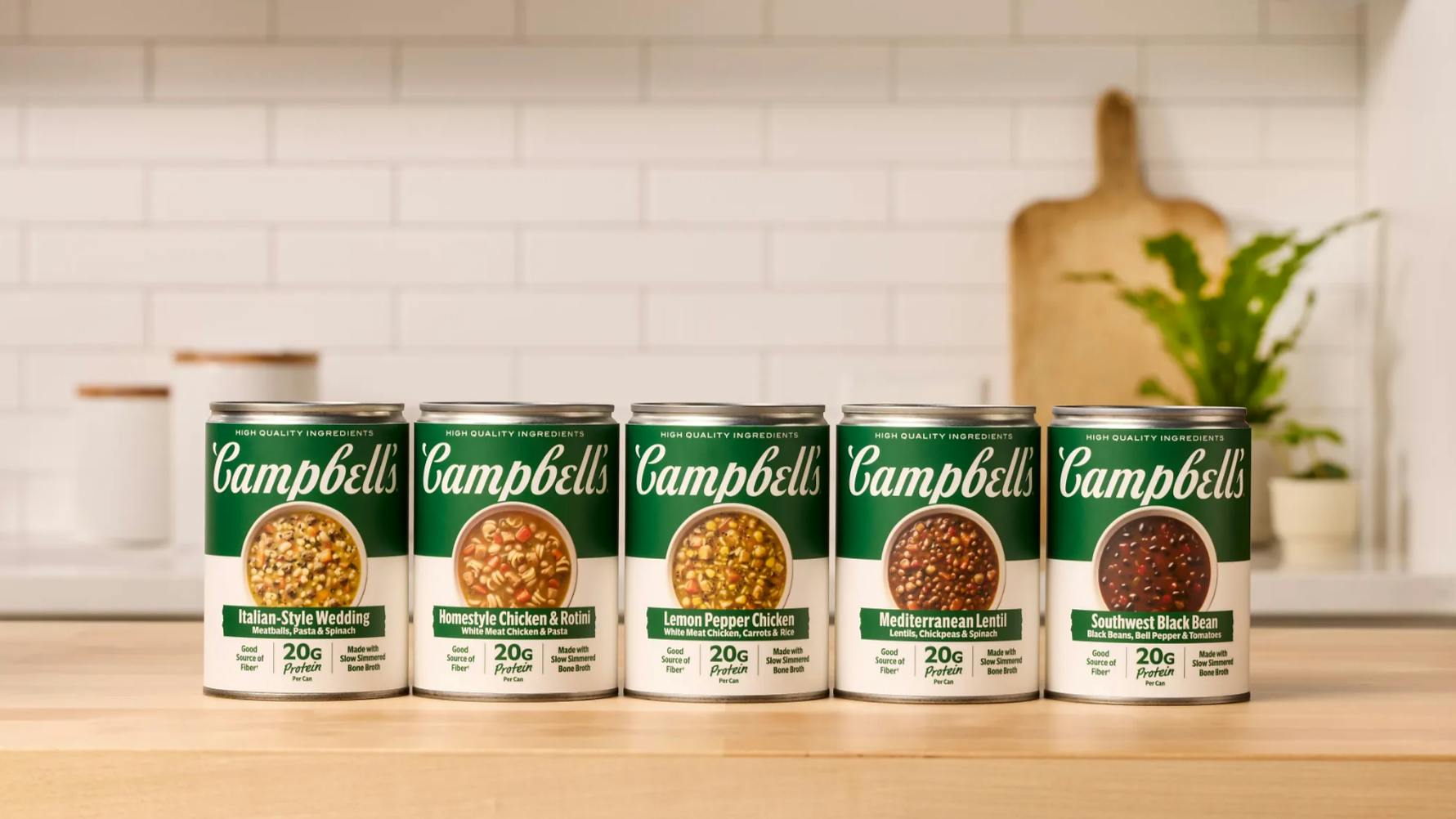 Campbell's protein soups