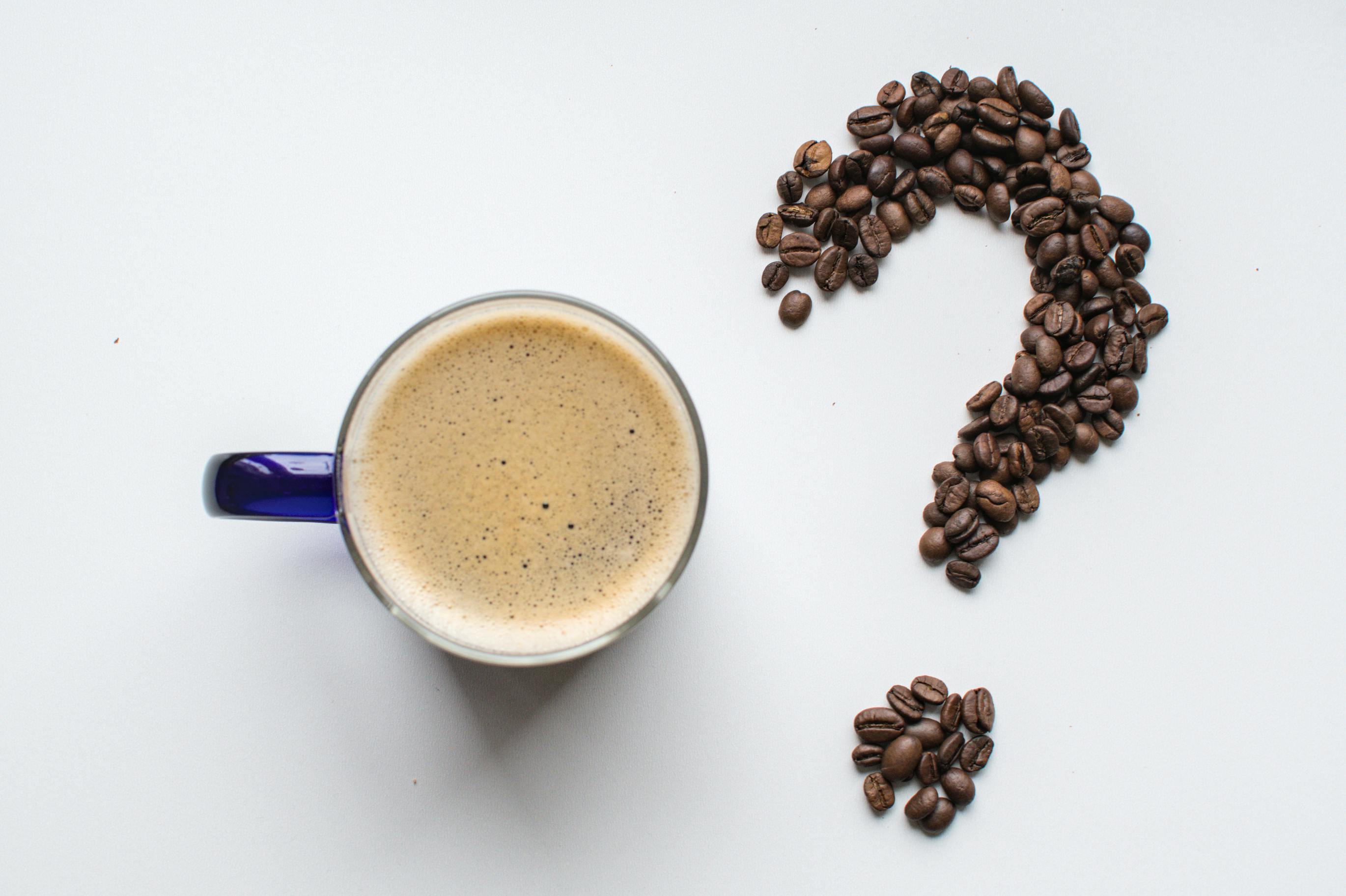 coffee question mark
