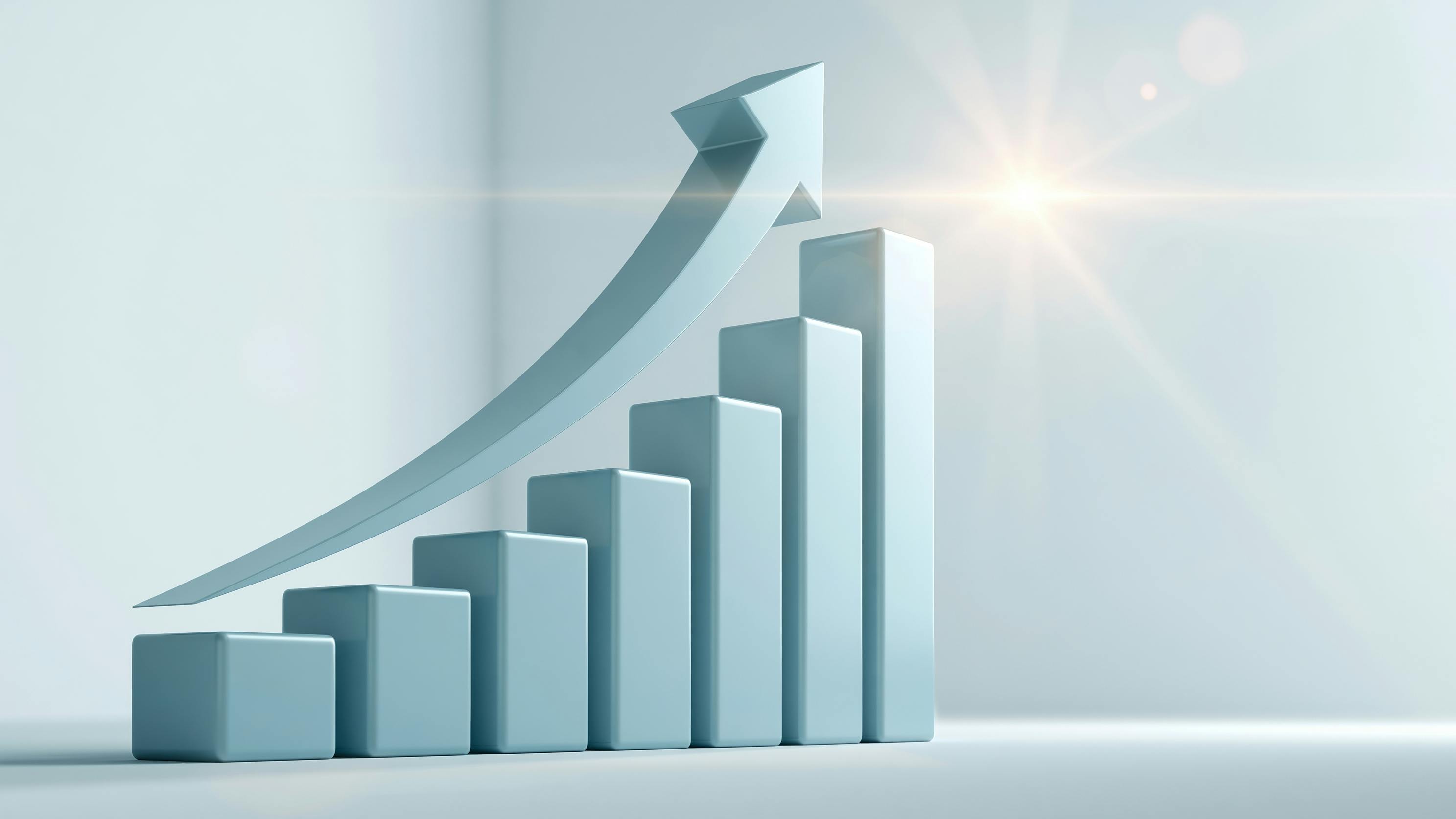 financial arrow up