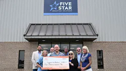 Five Star Breaktime Solutions has opened an expanded 20,000-square-foot branch and distribution center in Dothan, Alabama, after tripling its customer base in the region.