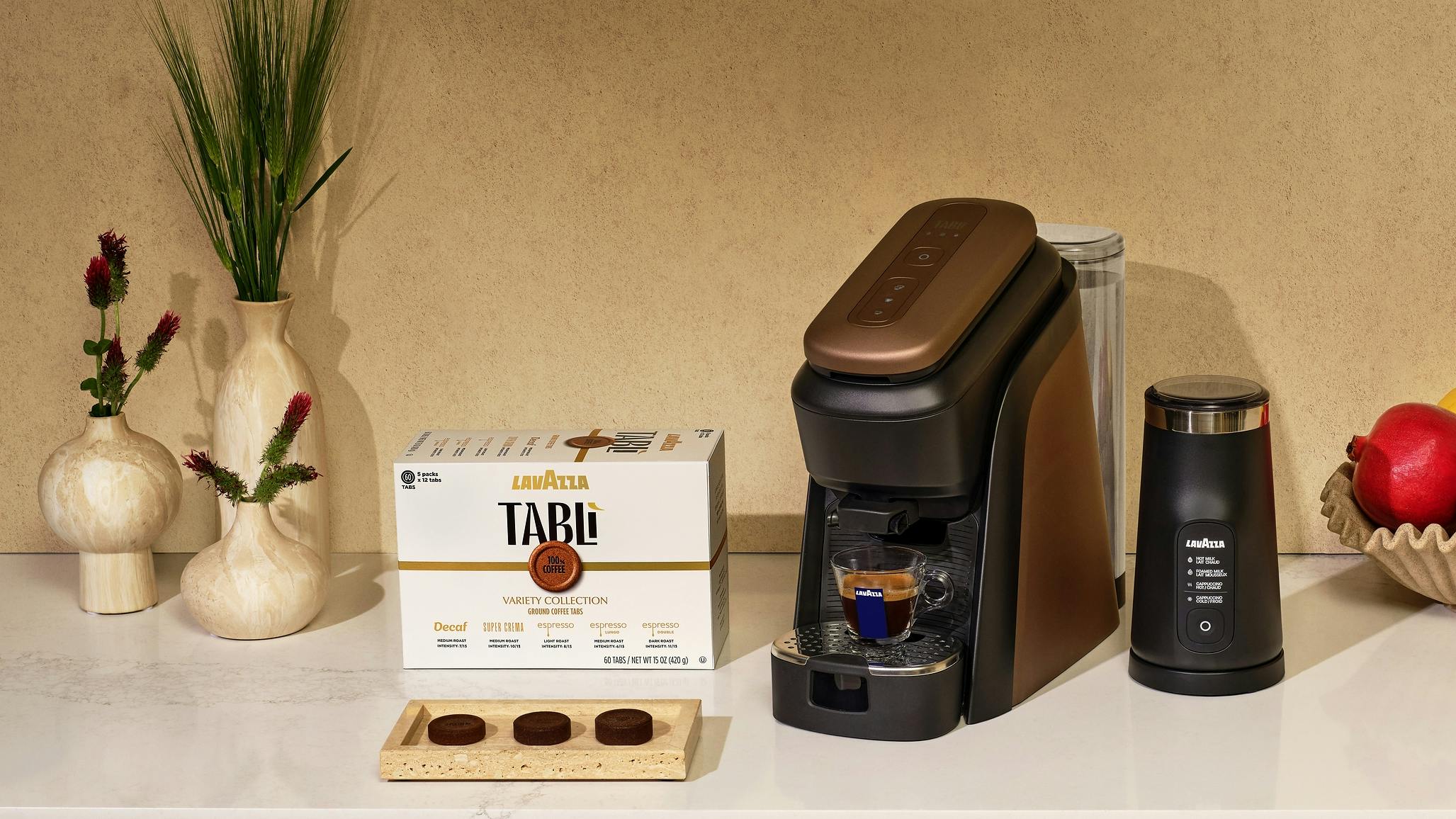 Lavazza Tabli coffee capsule system single serve coffee