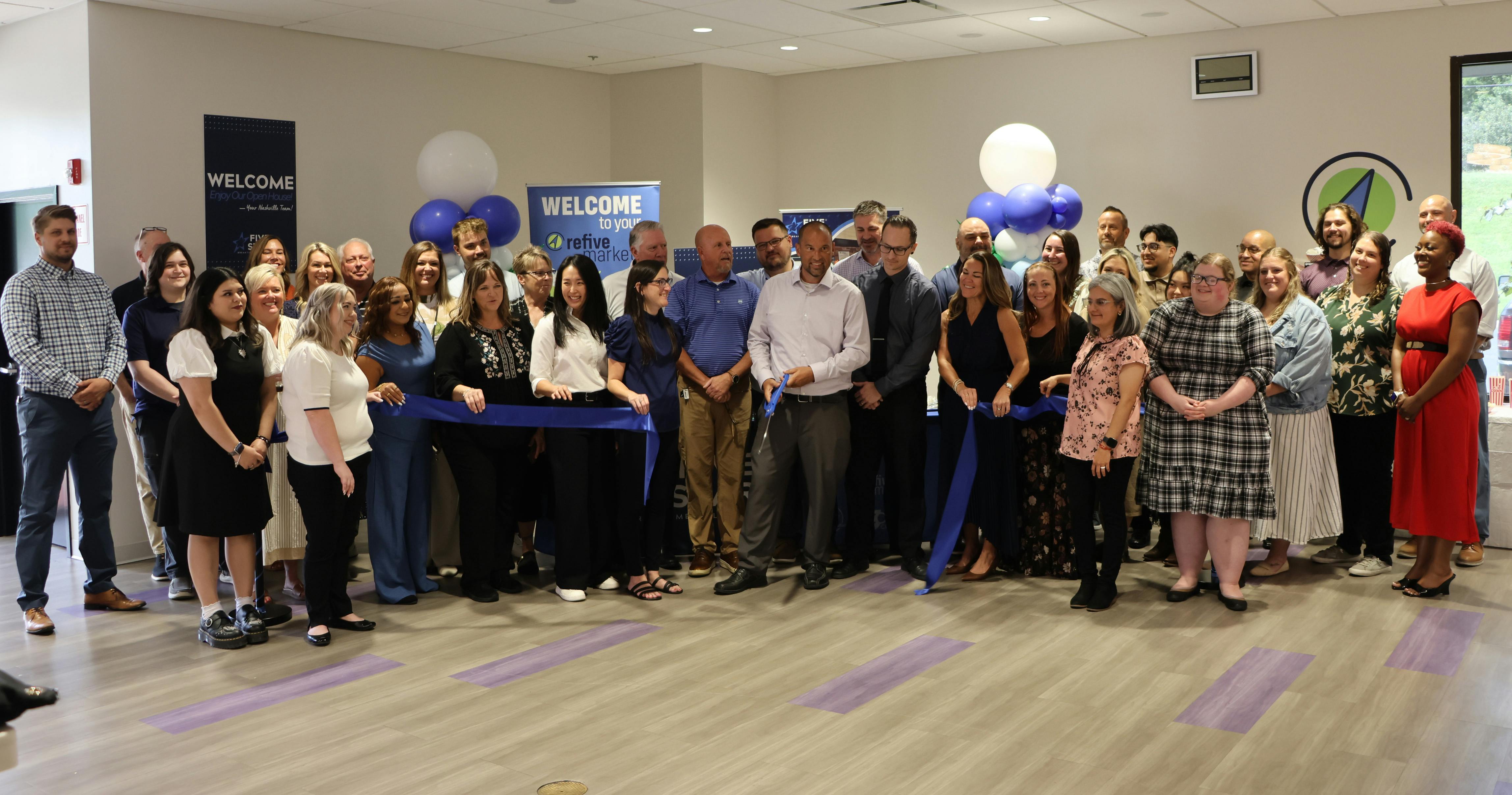 Five Star Breaktime Services Nashville ribbon cutting