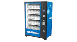 IDW GFV-400 beverage vendor with 400-bottle capacity
