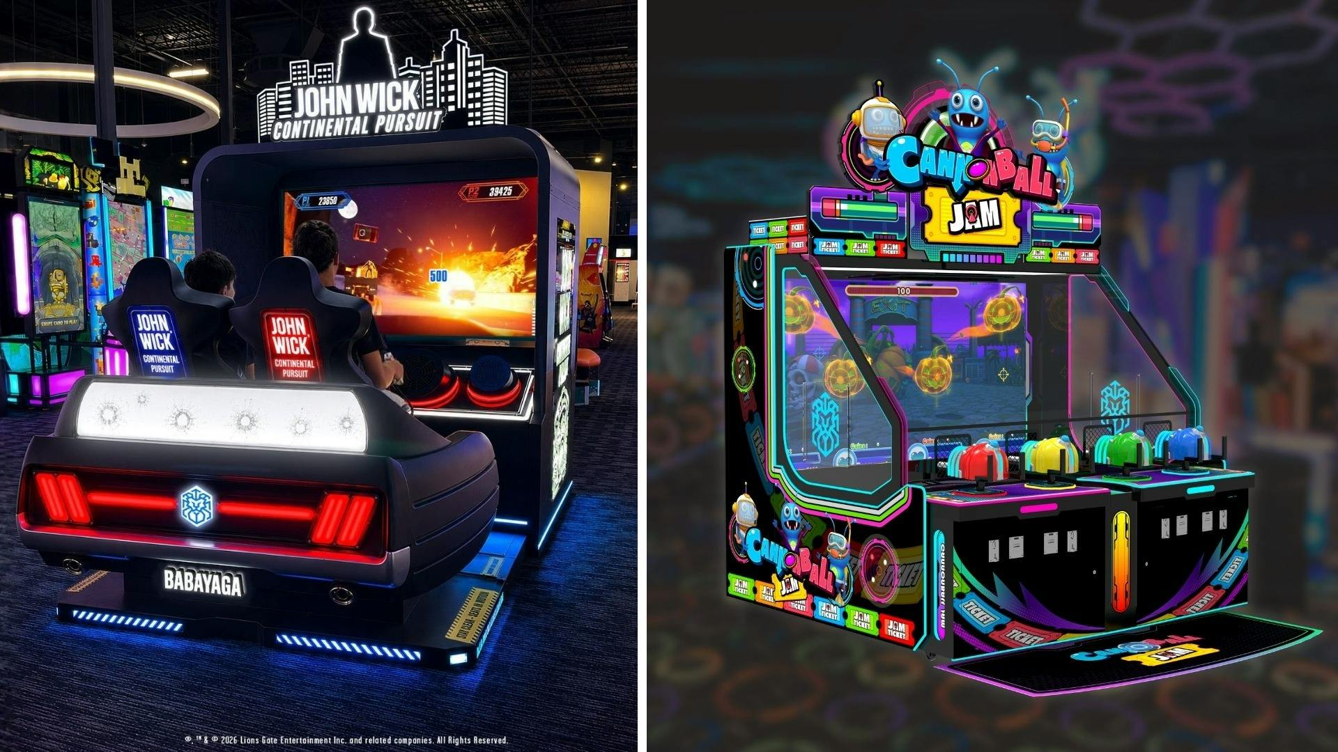 AVS Companies arcade games