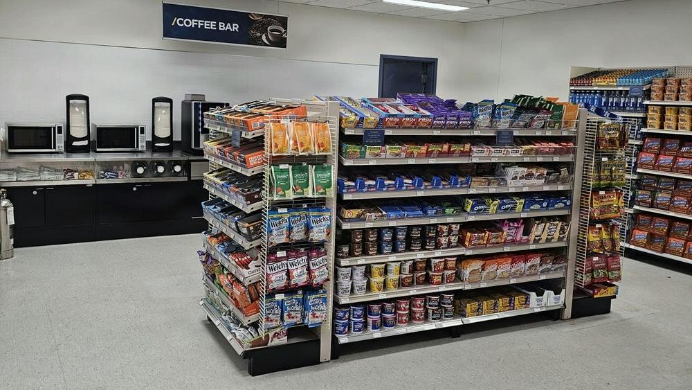 A micro market was installed at Keflavik Air Base in Keflavik, Iceland,