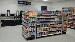 A micro market was installed at Keflavik Air Base in Keflavik, Iceland,