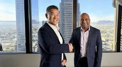 Charles Lee is shown with Paresh Patel, CEO and founder of PayRange