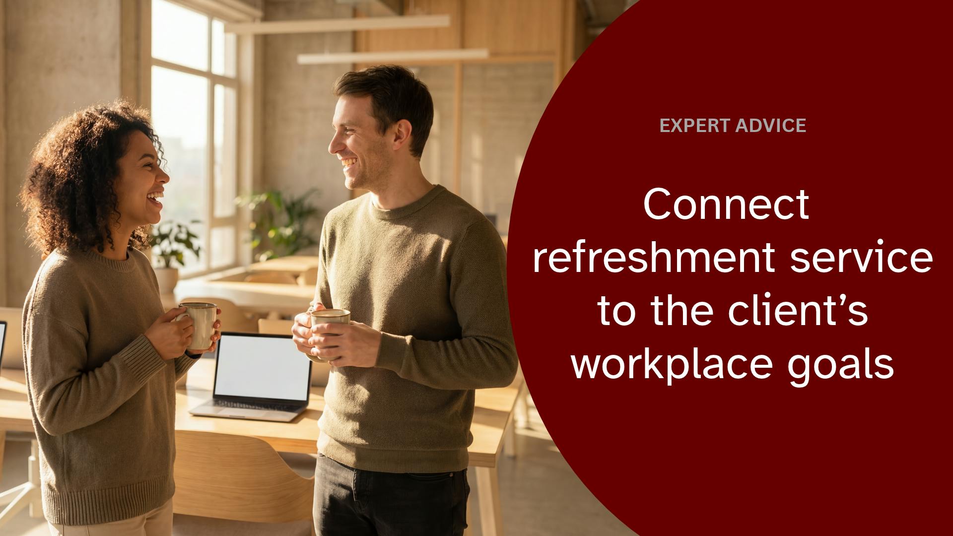 Give workplace refreshment recommendations a reason