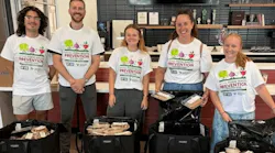 Since spring 2025, student volunteers with the Food Recovery Network on campus have recovered approximately 12,000 pounds of surplus food from across the university.