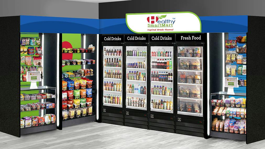Healthy Smart Mart stock image of a micro market